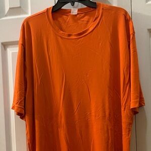 “OPNA ” Men’s Orange Short Sleeve T-Shirt. Size: XXL.
